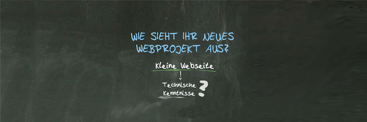 Man sollte sich Voraussetzungen und Ziele für ein neues Webprojekt frühzeitig klarmachen