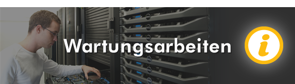 Serverwartung Mai 2017