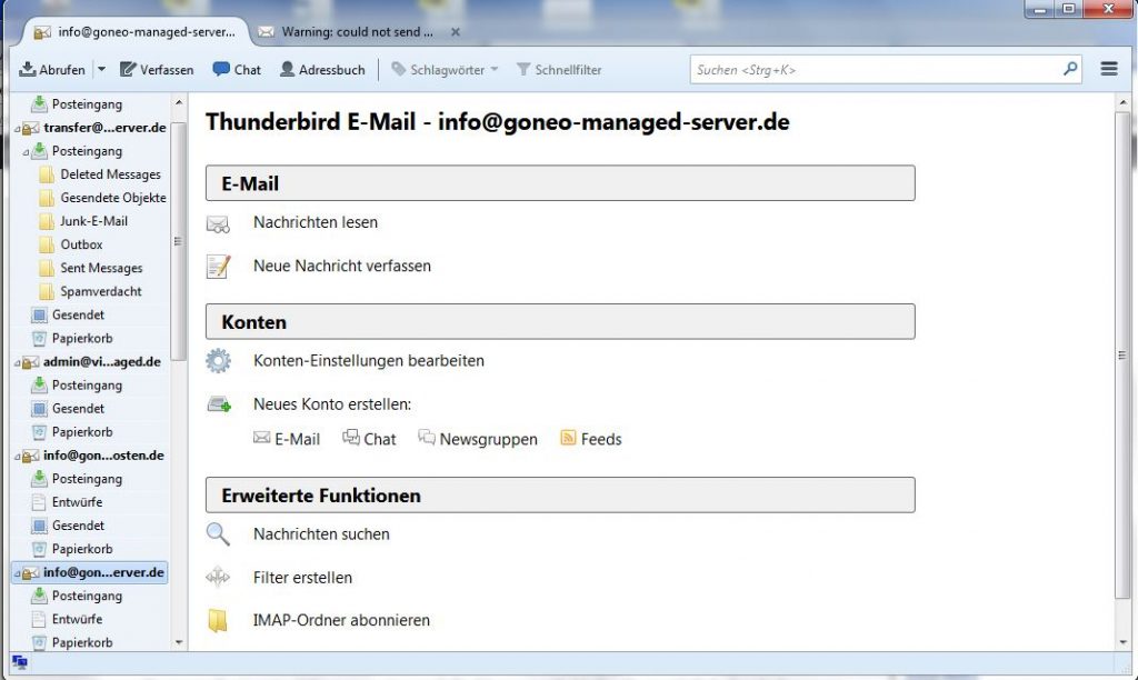 E-Mail-Anwendung Thunderbird mit Chance auf Zukunft - goneo Blog
