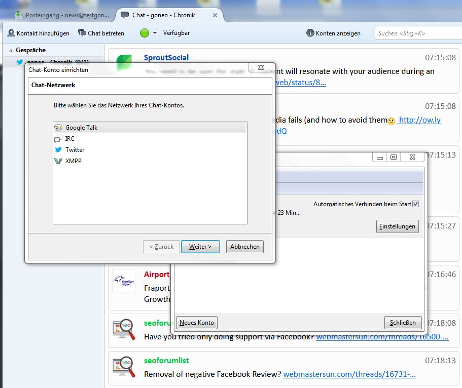 E-Mail-Anwendung Thunderbird mit Chance auf Zukunft - goneo Blog