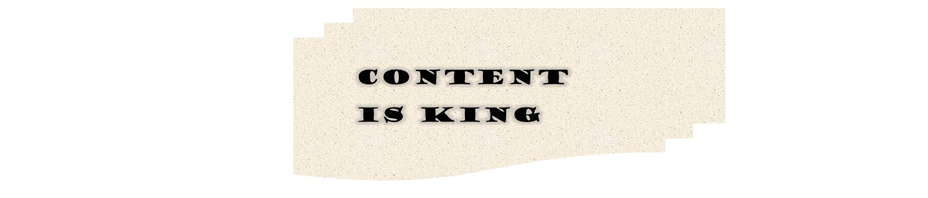 Content is king SEO Content Marketing