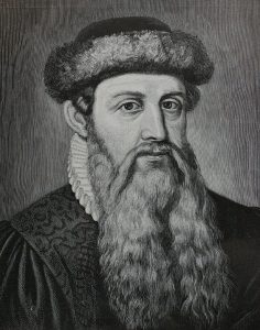 Bild von Johannes Gutenberg, Erfinder des Buchdrucks