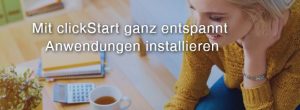 goneo clickStart Webanwendungen installieren 