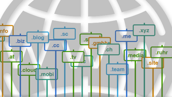 neu globale Top Level Domains 2021