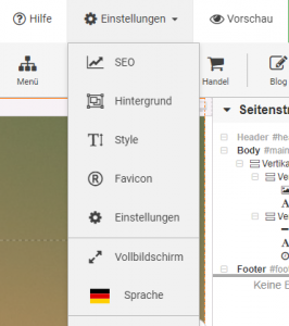 easyPage 3.0 unterstützt viele Sprachen.