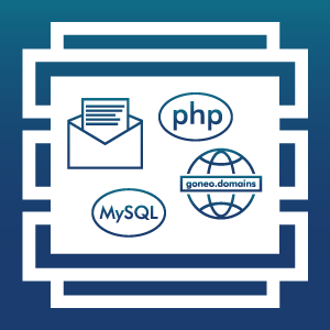 Webhositng besteht aus einem Paket an Webspeicherplatz, einer Skriptsprache, meist PHP, einer Datenbanktechnologie wie MySQL und der Möglichkeit, einen oder mehrere Domains zu registrieren. 