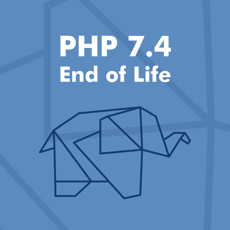 PHP 7.4 bei goneo nur noch bis 1.2.2923