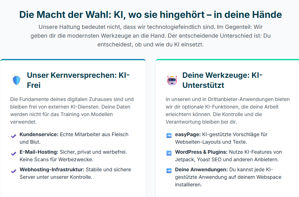 Fokus statt Masse
Wir jagen nicht jedem Trend und jedem Kunden hinterher. Unsere Strategie ist es, organisch und nachhaltig zu wachsen, indem wir die richtige Zielgruppe mit dem richtigen Angebot überzeugen. Mit einem fokussierten Marketingbudget von 150.000 € pro Jahr ist unser Ziel nicht die Dominanz, sondern die erste Wahl für unsere Nische zu sein.

Dieses Diagramm vergleicht unsere jährliche Neukunden-Prognose mit der gesamten potenziellen Zielgruppe. Es zeigt, dass unser Ansatz auf tiefgehende Beziehungen mit einer spezifischen Gruppe abzielt, anstatt oberflächlich den gesamten Markt zu adressieren.

Marktpotenzial vs. Jährliche Neukunden-Prognose
