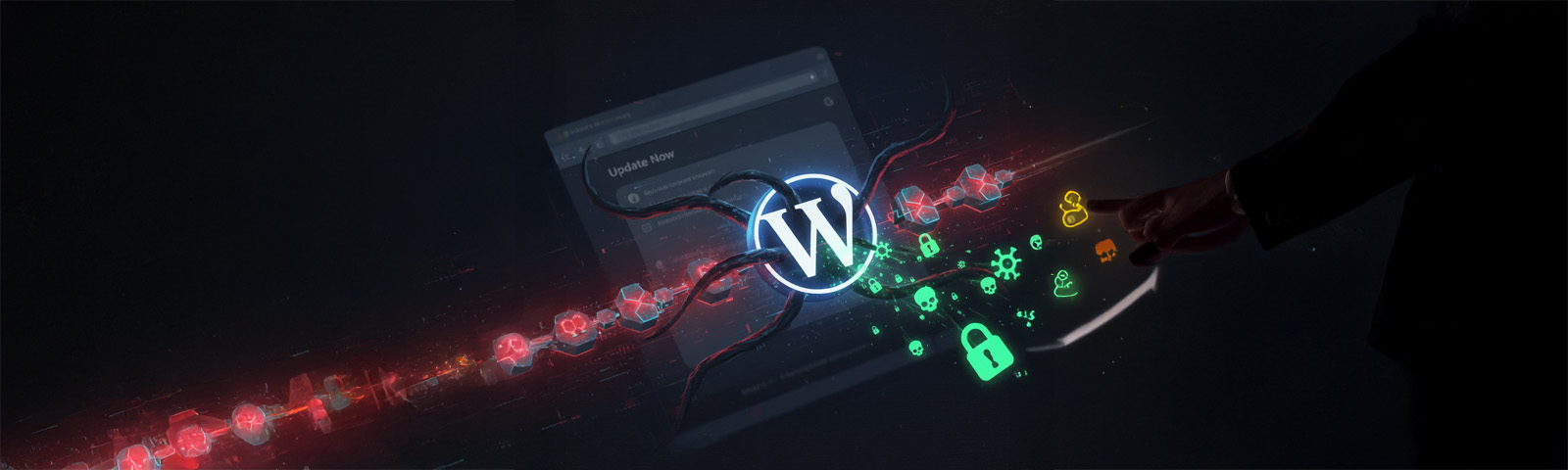 etherdiding wordpress attack