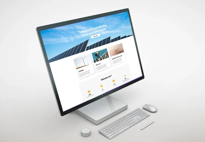 Zeige deine FEine Website ist ideal um die Vorteile innovativer Produkte zu verdeutlichen.