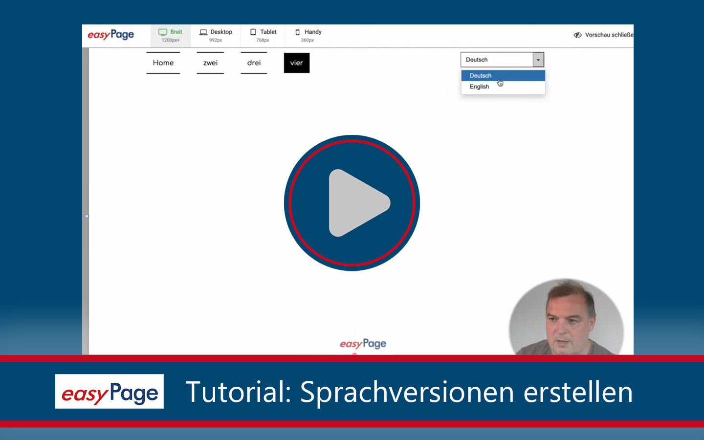 weitere Sprachversionen erstellen (Videotutorial)