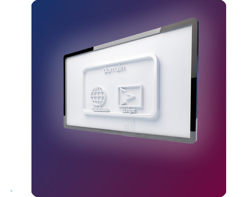 Header-Bild zur Webhosting-Technologie