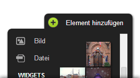 Inhalte einfach einfügen